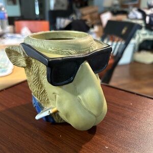 Vintage 1991 Joe Cool Can Kozy promotional product from Camel Cigarettes
